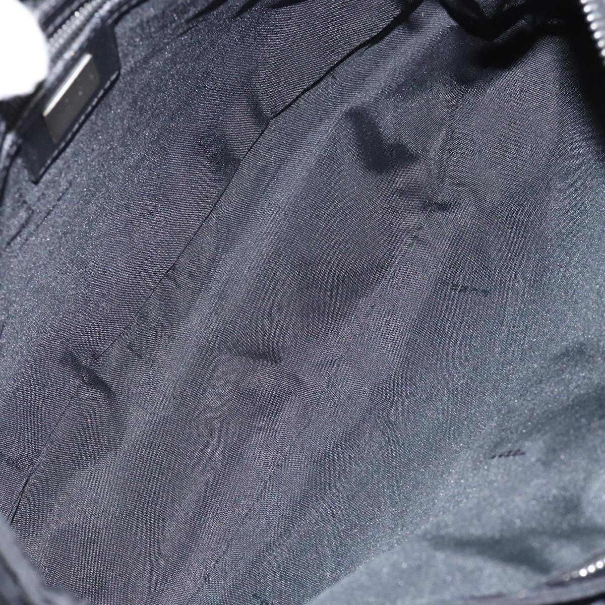FENDI Zucca Canvas Tote Bag Black Auth ep9280