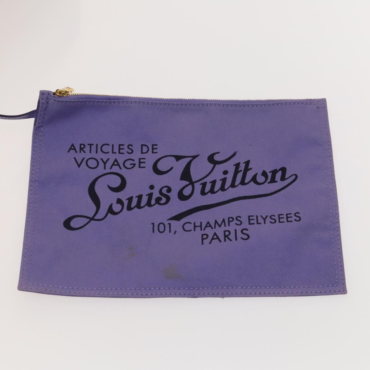 LOUIS VUITTON Beach line Cabas Ipanema PM Bag Canvas Purple M95983 Auth ep9291