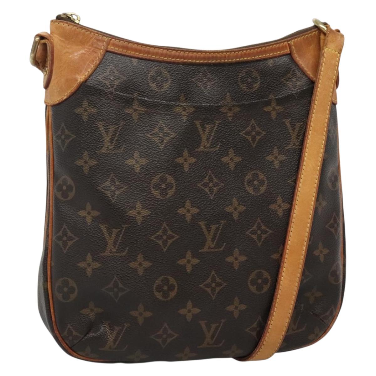 LOUIS VUITTON Monogram Odeon PM Shoulder Bag M56390 LV Auth ep9309