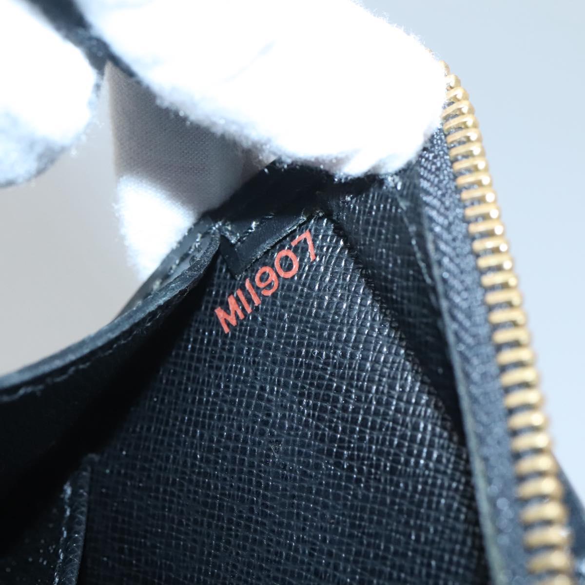 LOUIS VUITTON Epi Sac Triangle Hand Bag Black M52092 LV Auth ep9313