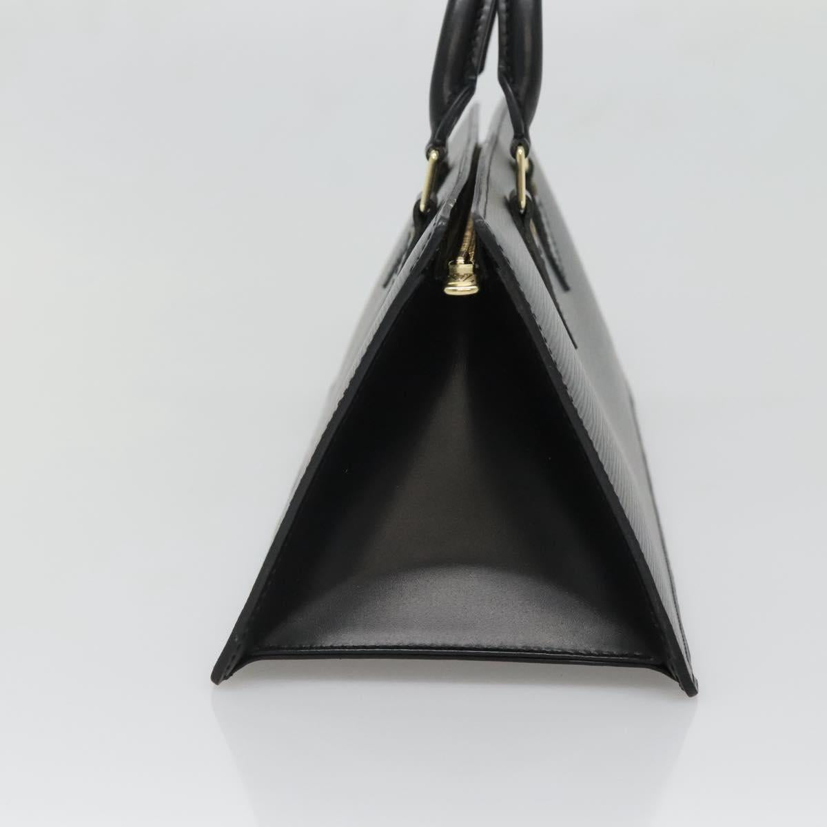 LOUIS VUITTON Epi Sac Triangle Hand Bag Black M52092 LV Auth ep9313