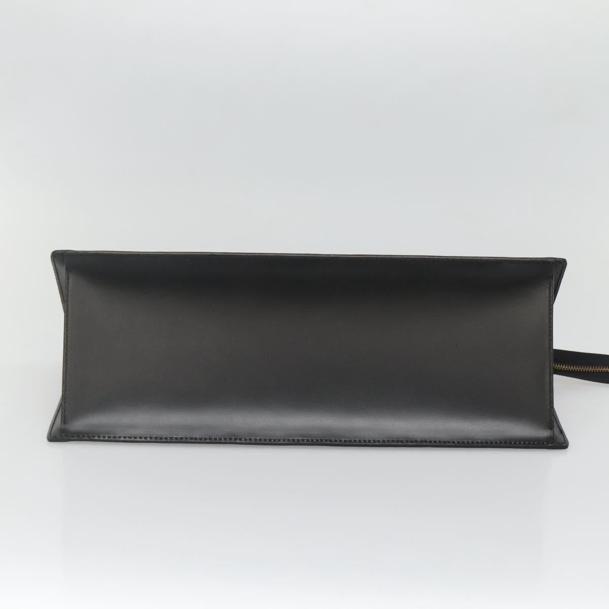 LOUIS VUITTON Epi Sac Triangle Hand Bag Black M52092 LV Auth ep9313
