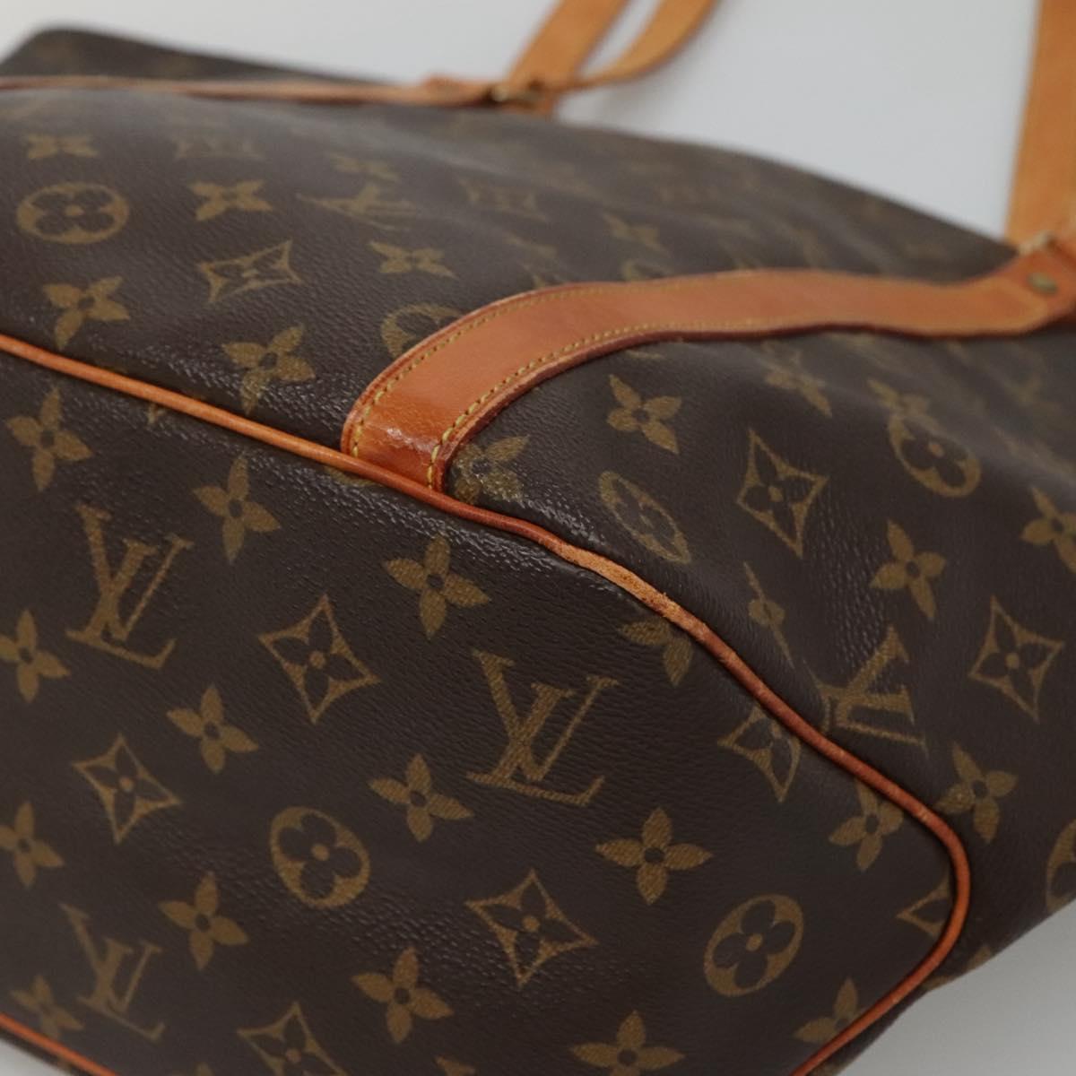 LOUIS VUITTON Monogram Sac Shopping Tote Bag M51108 LV Auth ep9320