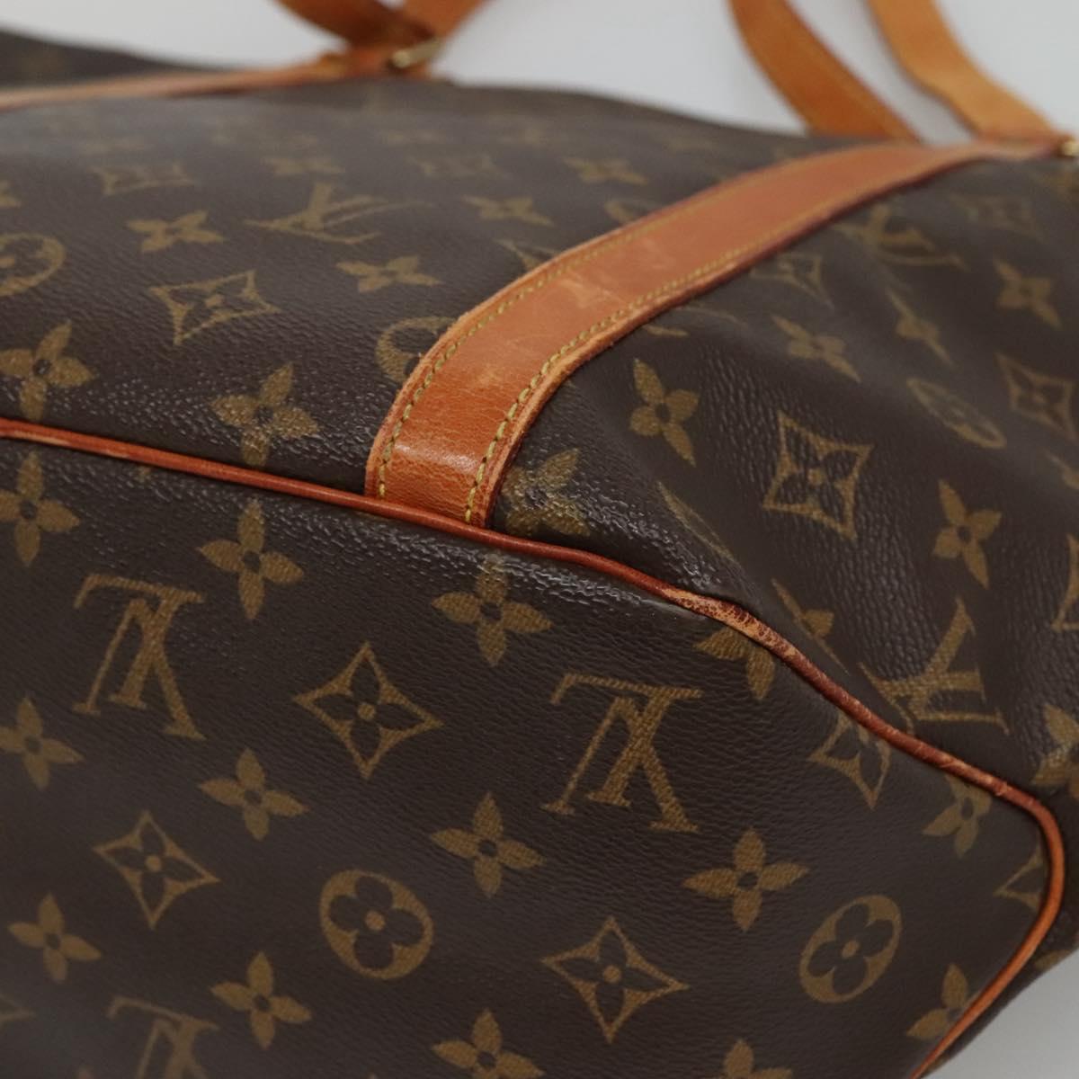 LOUIS VUITTON Monogram Sac Shopping Tote Bag M51108 LV Auth ep9320
