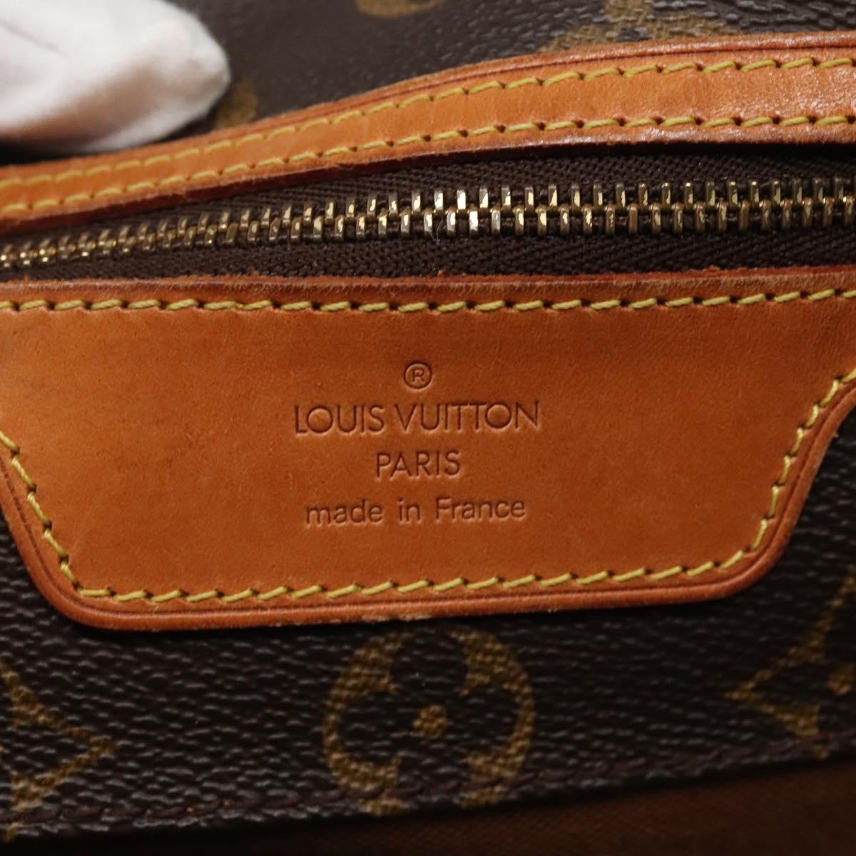 LOUIS VUITTON Monogram Sac Shopping Tote Bag M51108 LV Auth ep9320