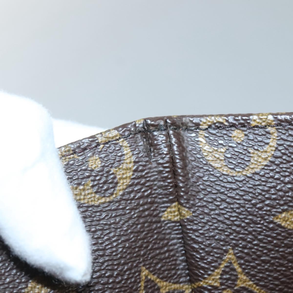 LOUIS VUITTON Monogram Sac Shopping Tote Bag M51108 LV Auth ep9320