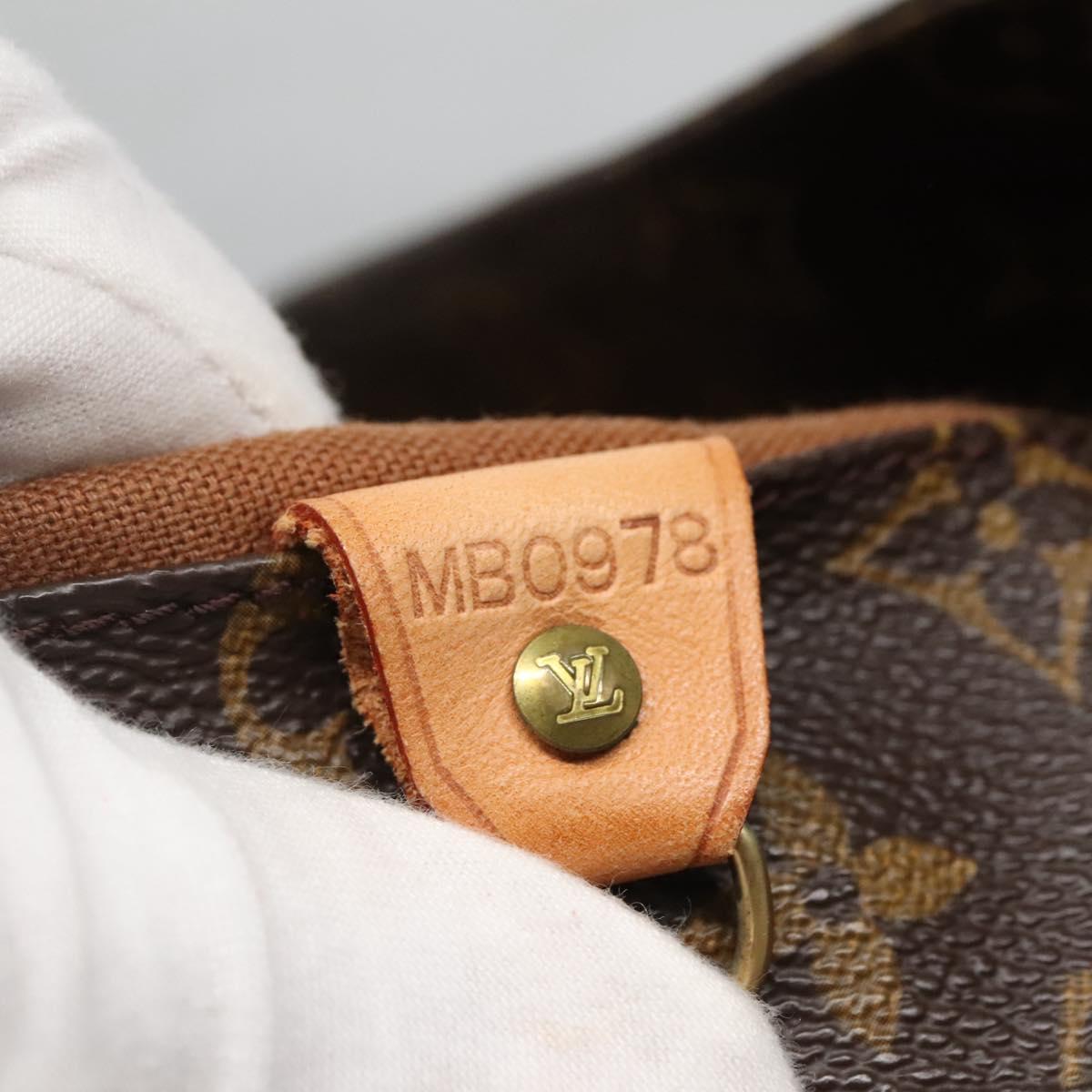 LOUIS VUITTON Monogram Sac Shopping Tote Bag M51108 LV Auth ep9320