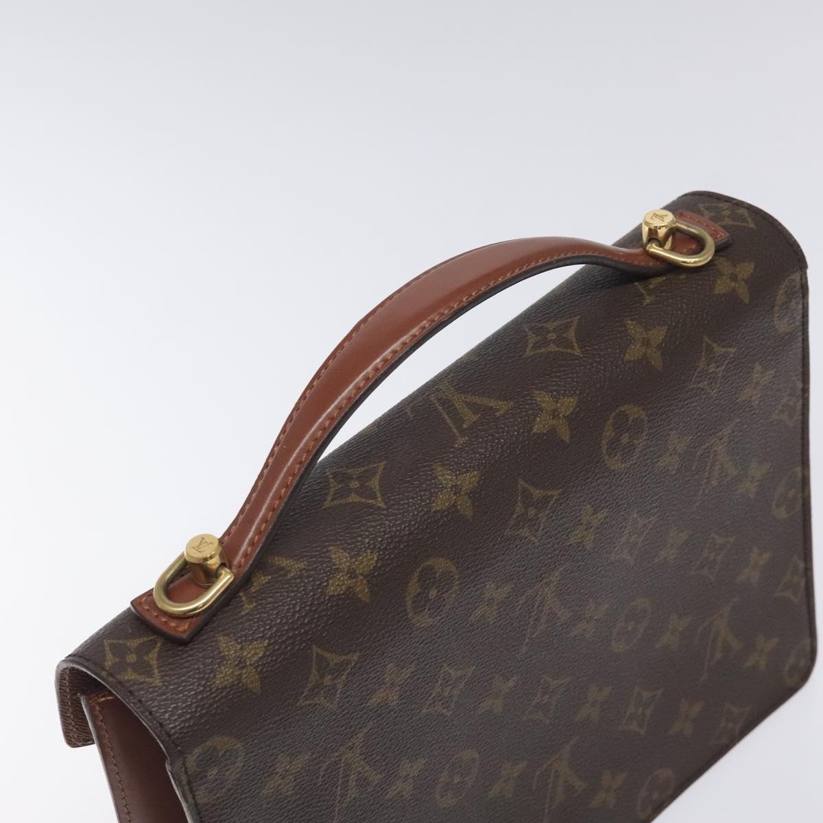 LOUIS VUITTON Monogram Monceau 26 Shoulder Bag M51187 LV Auth ep9323