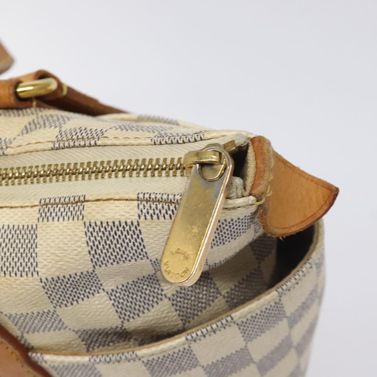 LOUIS VUITTON Damier Azur Totally PM Tote Bag N51261 LV Auth ep9329