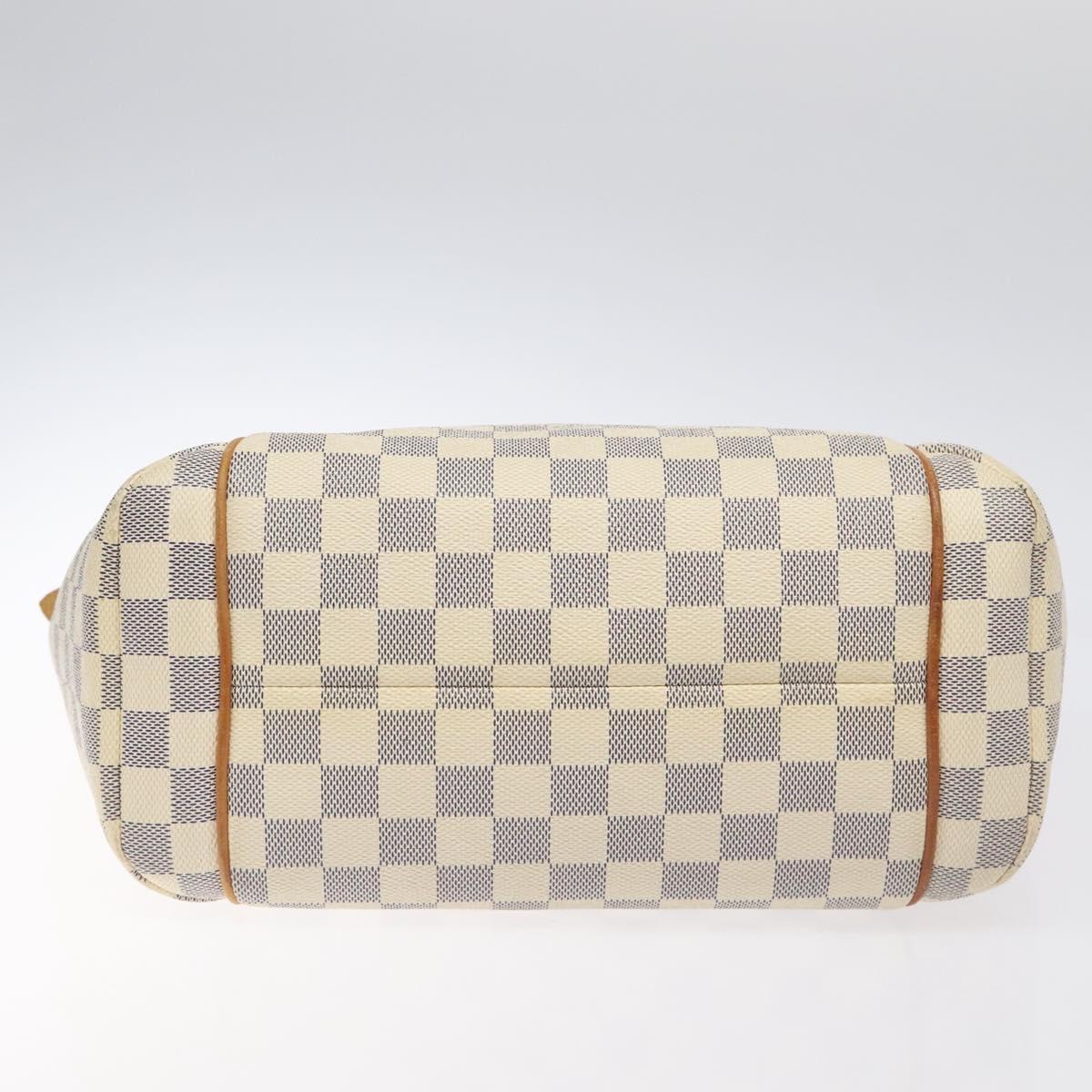 LOUIS VUITTON Damier Azur Totally PM Tote Bag N51261 LV Auth ep9329