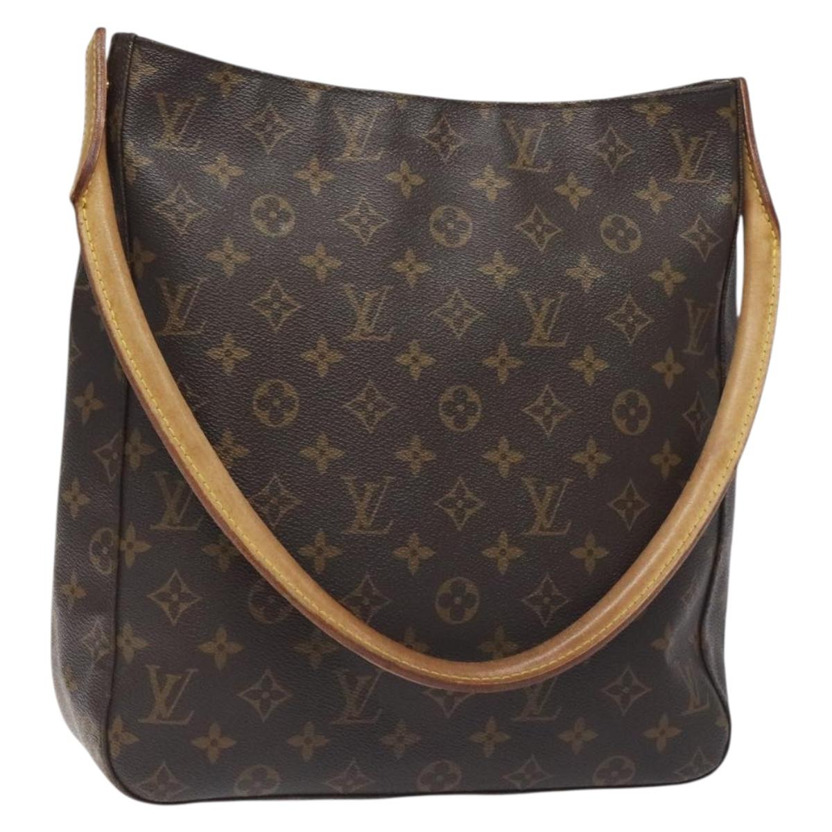 LOUIS VUITTON Monogram Looping GM Shoulder Bag M51145 LV Auth ep9332