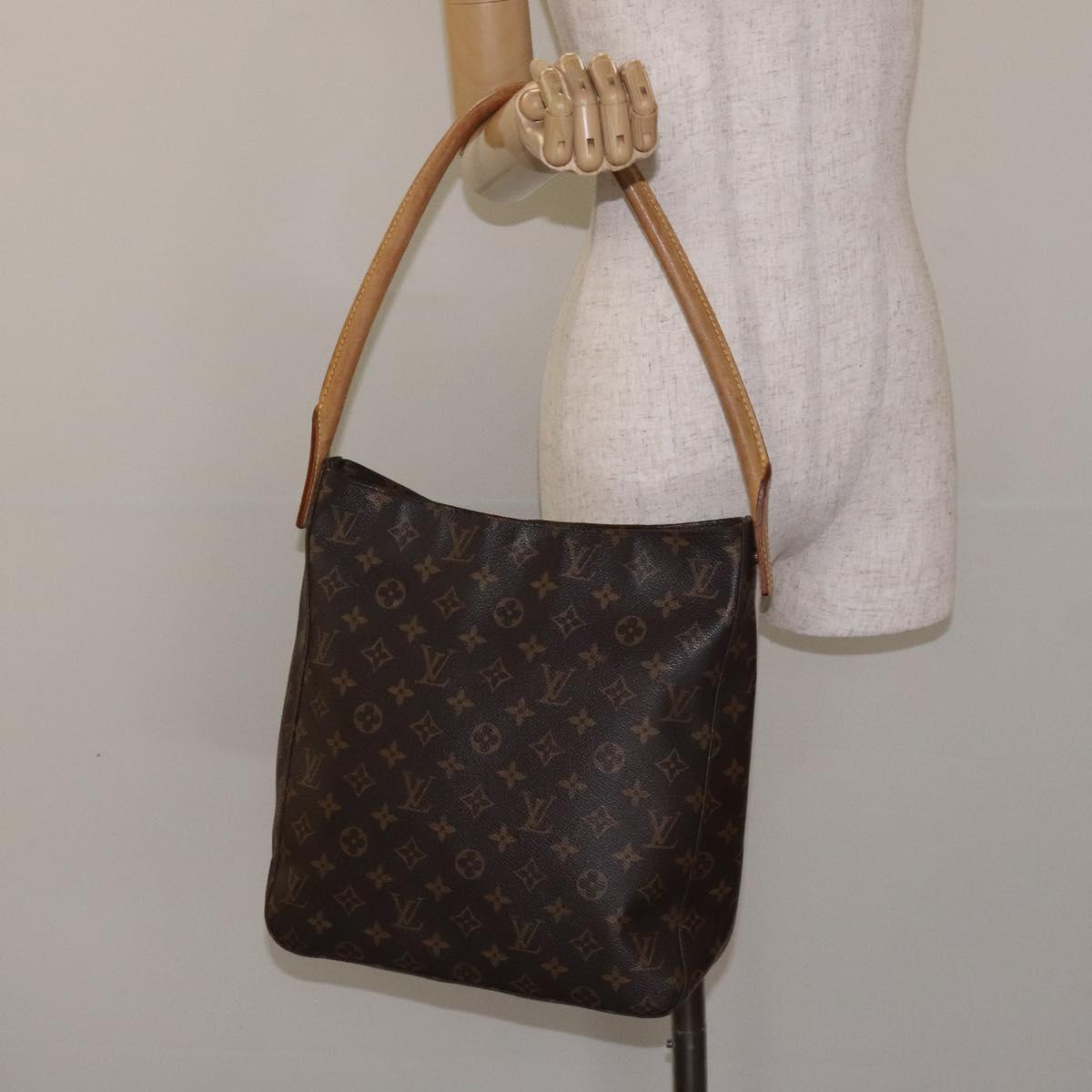 LOUIS VUITTON Monogram Looping GM Shoulder Bag M51145 LV Auth ep9332