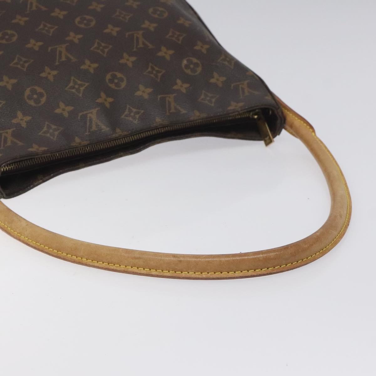 LOUIS VUITTON Monogram Looping GM Shoulder Bag M51145 LV Auth ep9332