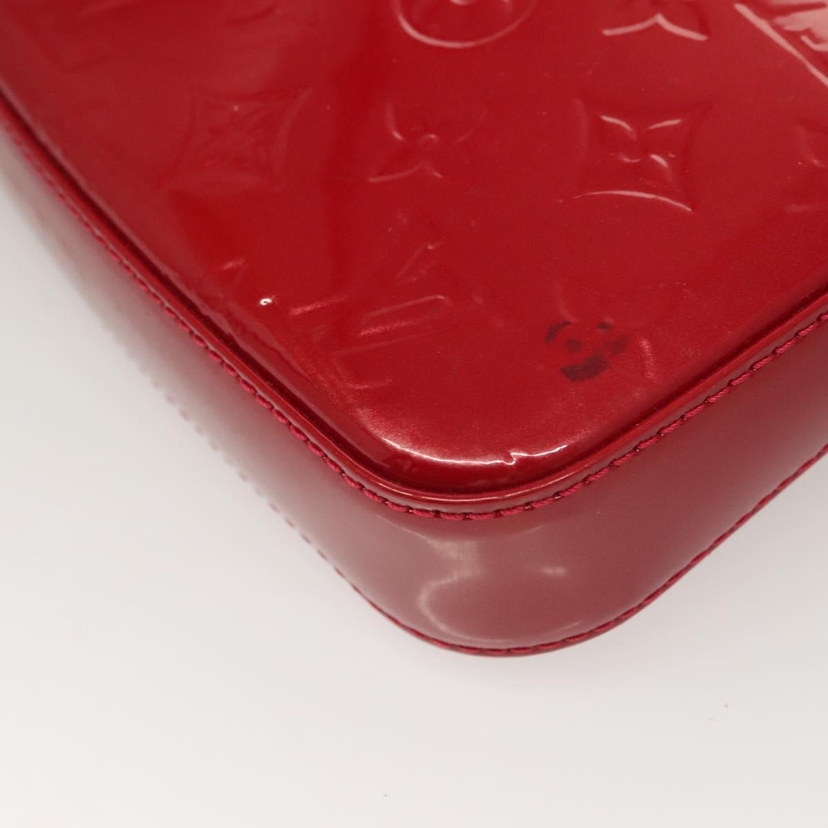 LOUIS VUITTON Vernis Pochette Accessoires Pomme D'amour M91577 LV Auth ep9386