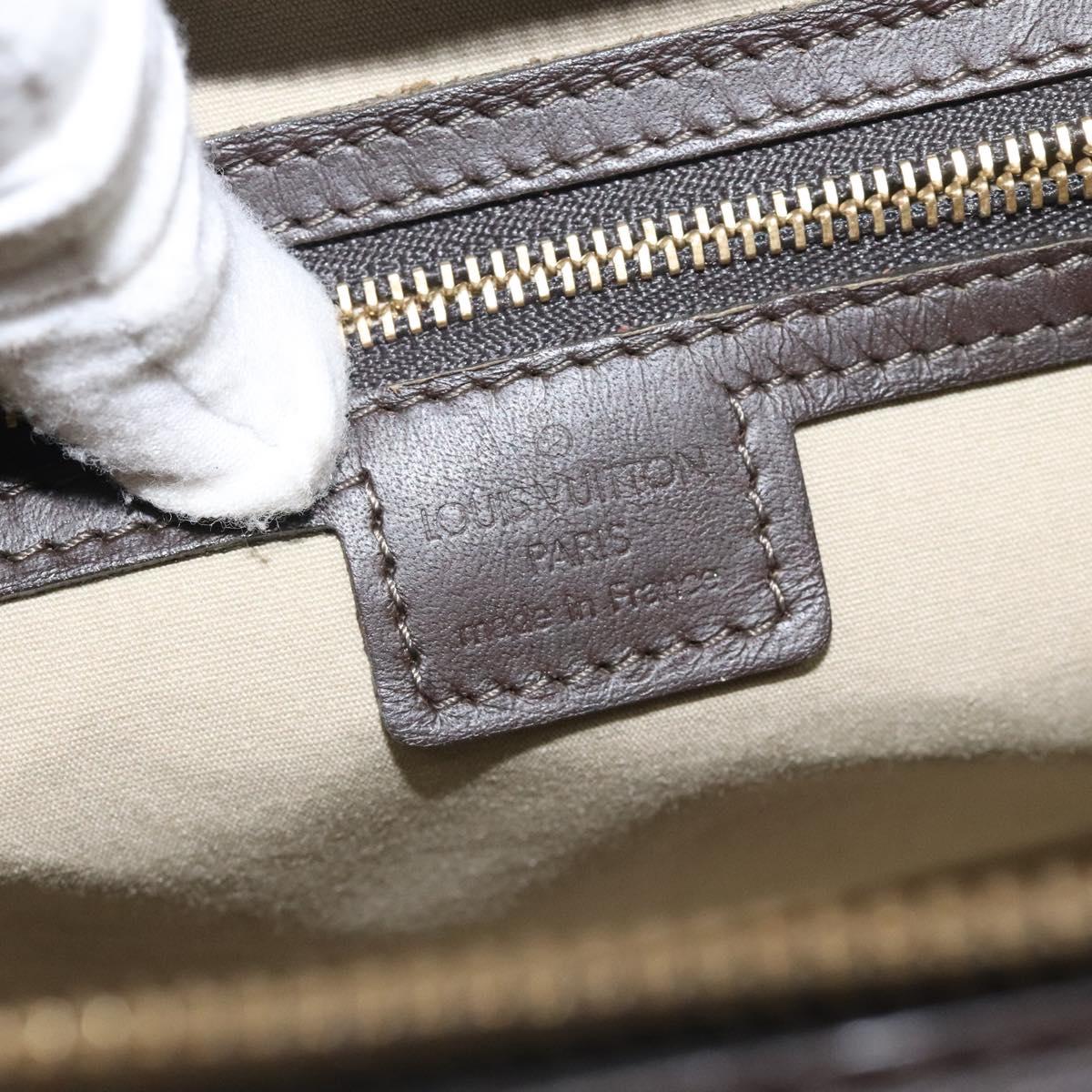 LOUIS VUITTON Monogram Mini Josephine PM Hand Bag Khaki M92215 LV Auth ep9387