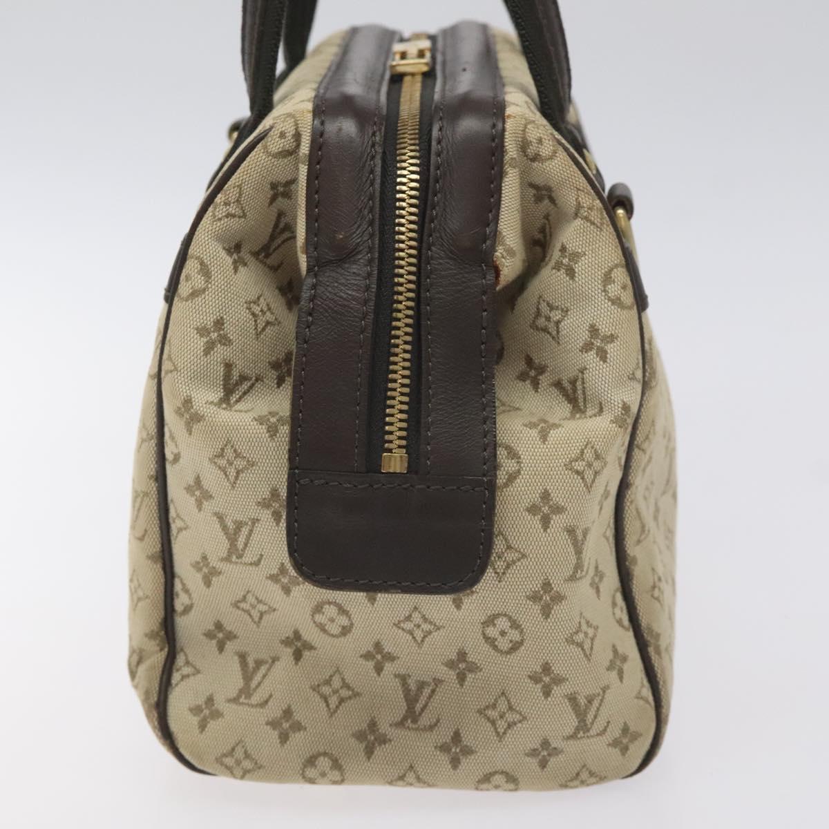 LOUIS VUITTON Monogram Mini Josephine PM Hand Bag Khaki M92215 LV Auth ep9387