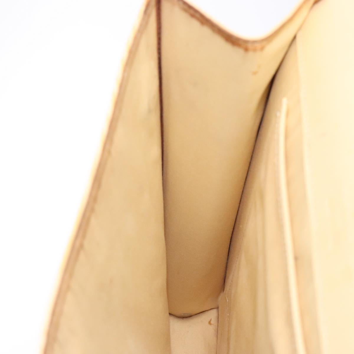 LOUIS VUITTON Epi Ramatuelle Shoulder Bag Cream Vanilla M5247A LV Auth ep9427