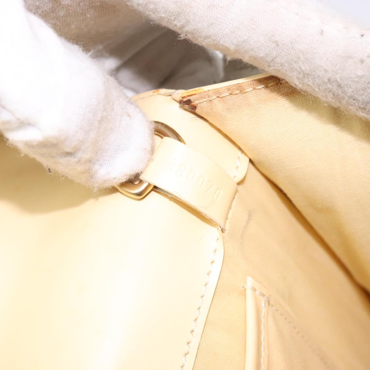 LOUIS VUITTON Epi Ramatuelle Shoulder Bag Cream Vanilla M5247A LV Auth ep9427