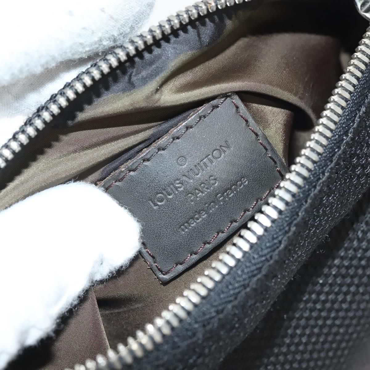 LOUIS VUITTON Damier Geant Sitadan PM Bag Black Noir M93044 LV Auth ep9429