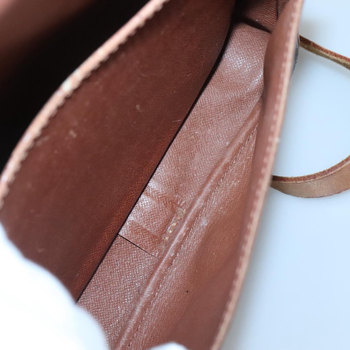 LOUIS VUITTON Monogram Cartouchiere MM Shoulder Bag M51253 LV Auth ep9444