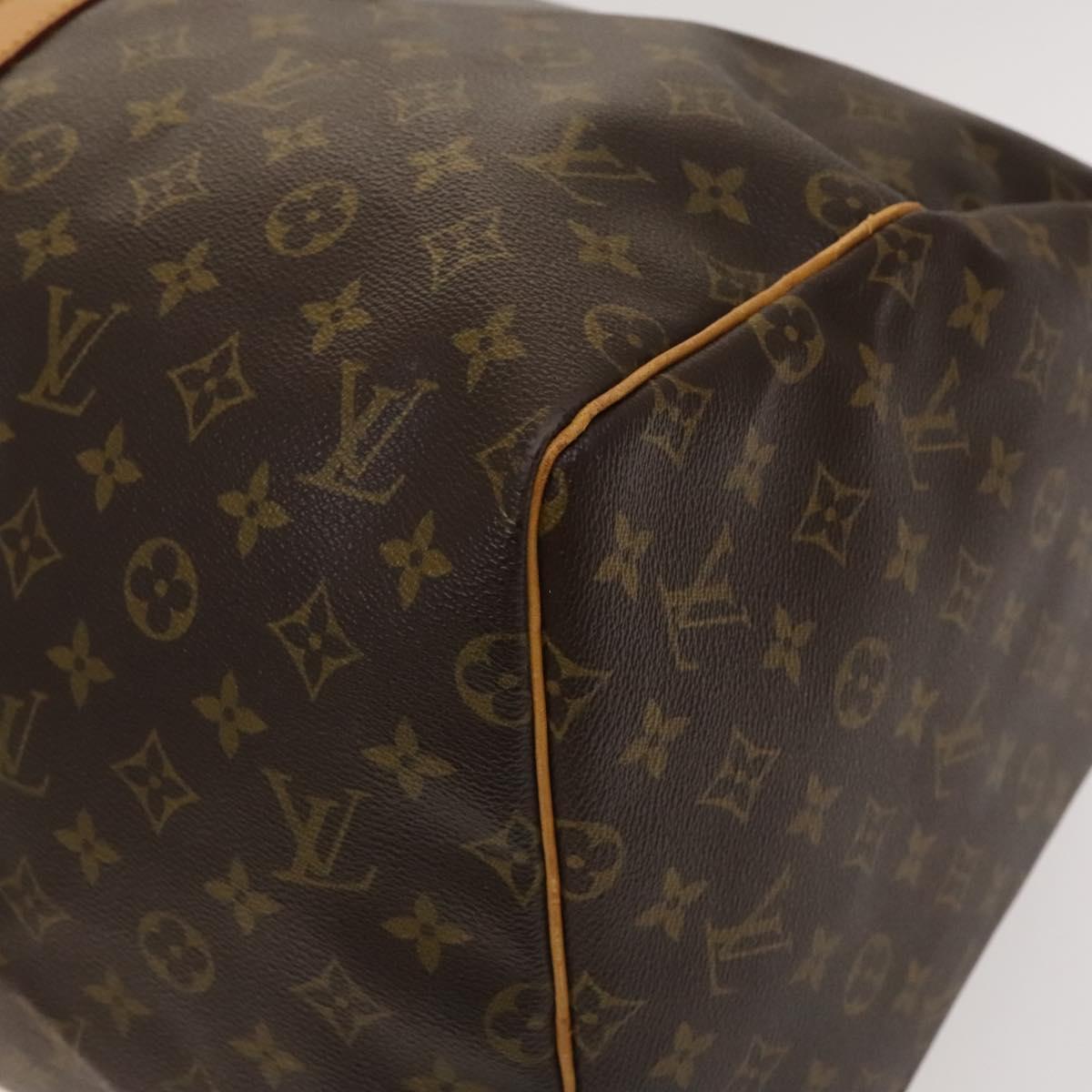 LOUIS VUITTON Monogram Keepall 55 Boston Bag M41424 LV Auth ep9463