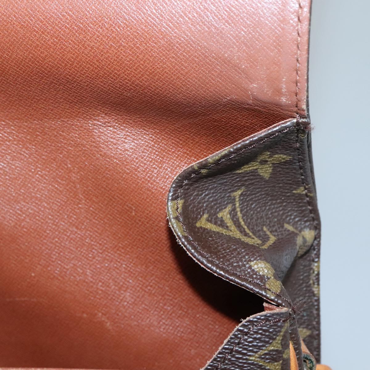 LOUIS VUITTON Monogram Cartouchiere GM Shoulder Bag M51252 LV Auth ep9468