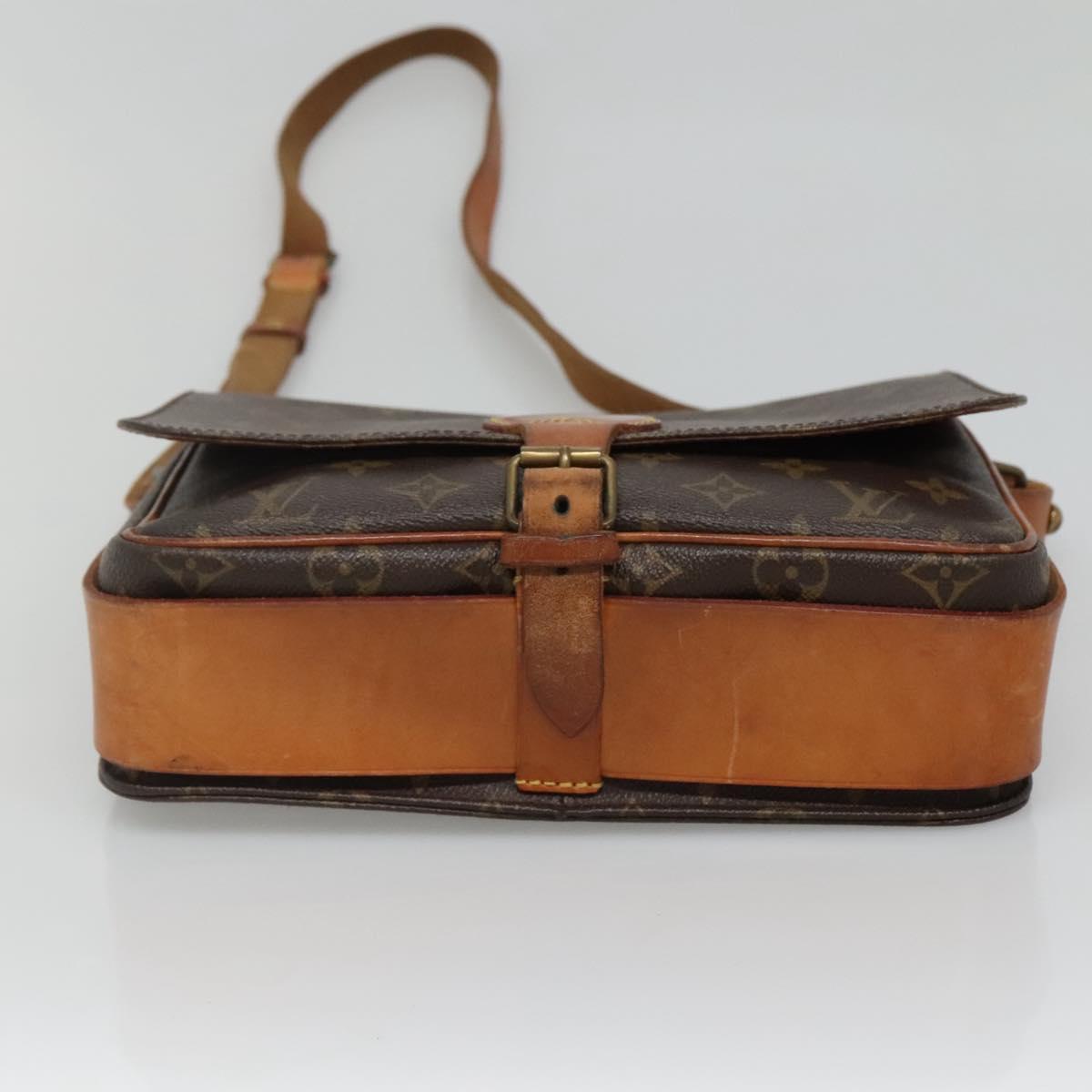 LOUIS VUITTON Monogram Cartouchiere GM Shoulder Bag M51252 LV Auth ep9468