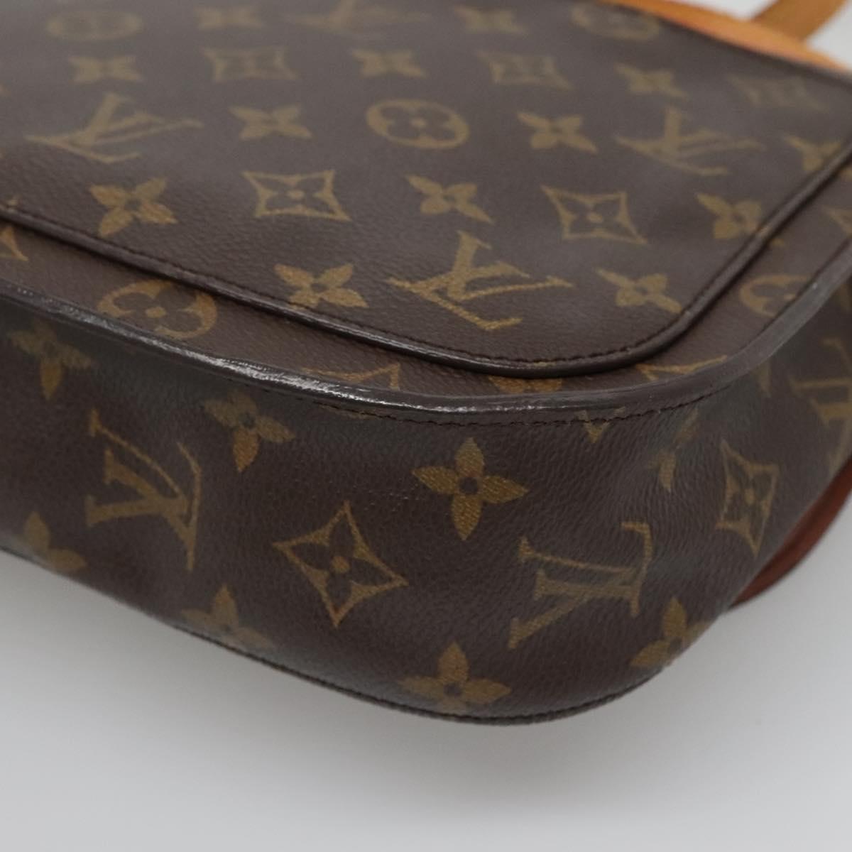 LOUIS VUITTON Monogram Monogram Saint Cloud GM Shoulder Bag M51242 Auth ep9469