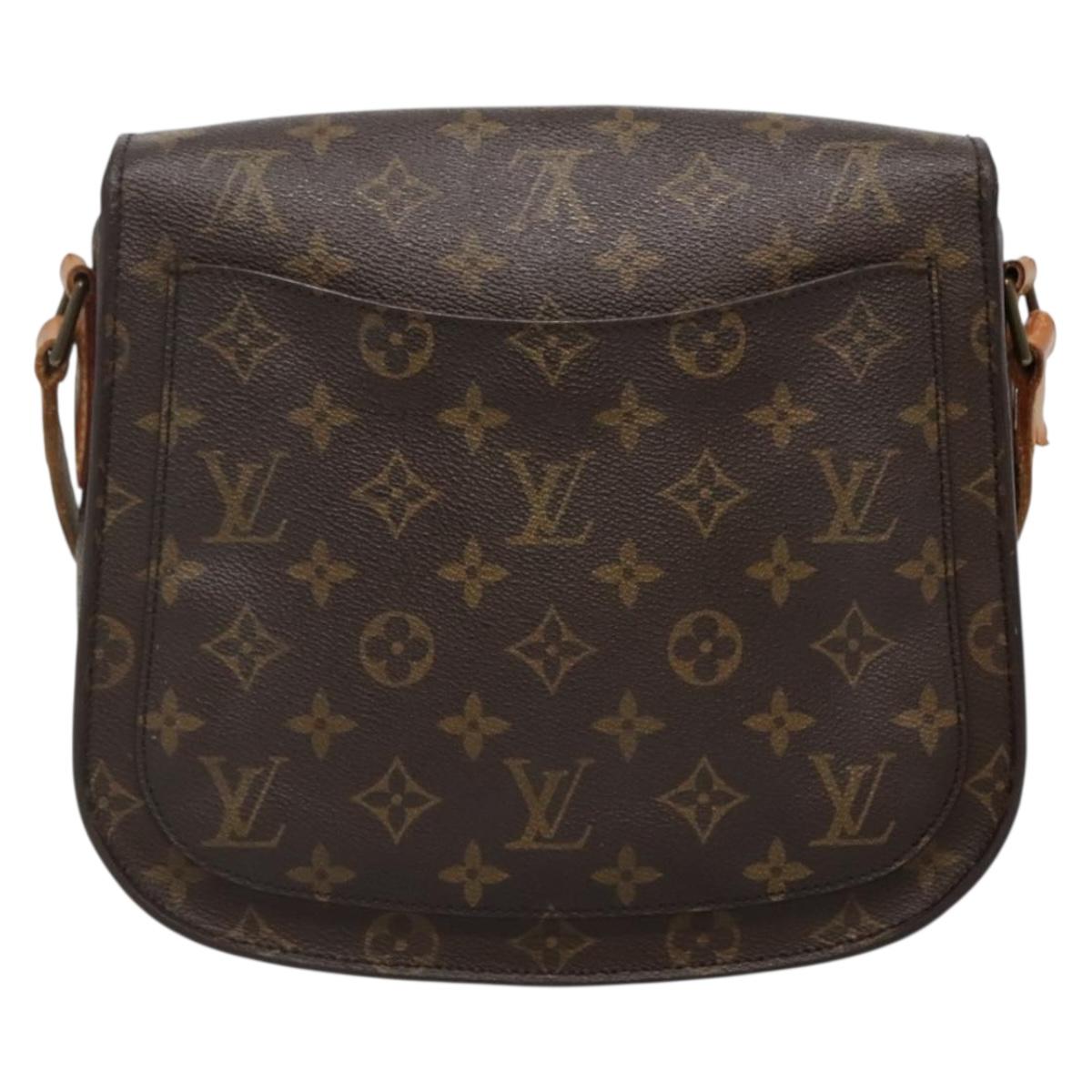 LOUIS VUITTON Monogram Monogram Saint Cloud GM Shoulder Bag M51242 Auth ep9469