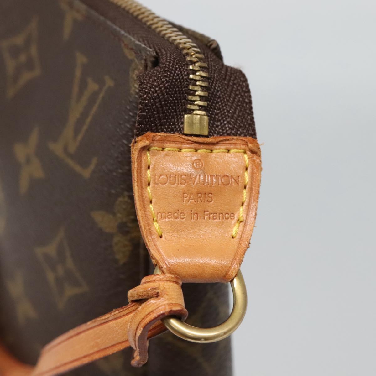 LOUIS VUITTON Monogram Pochette Accessoires Pouch M51980 LV Auth ep9470