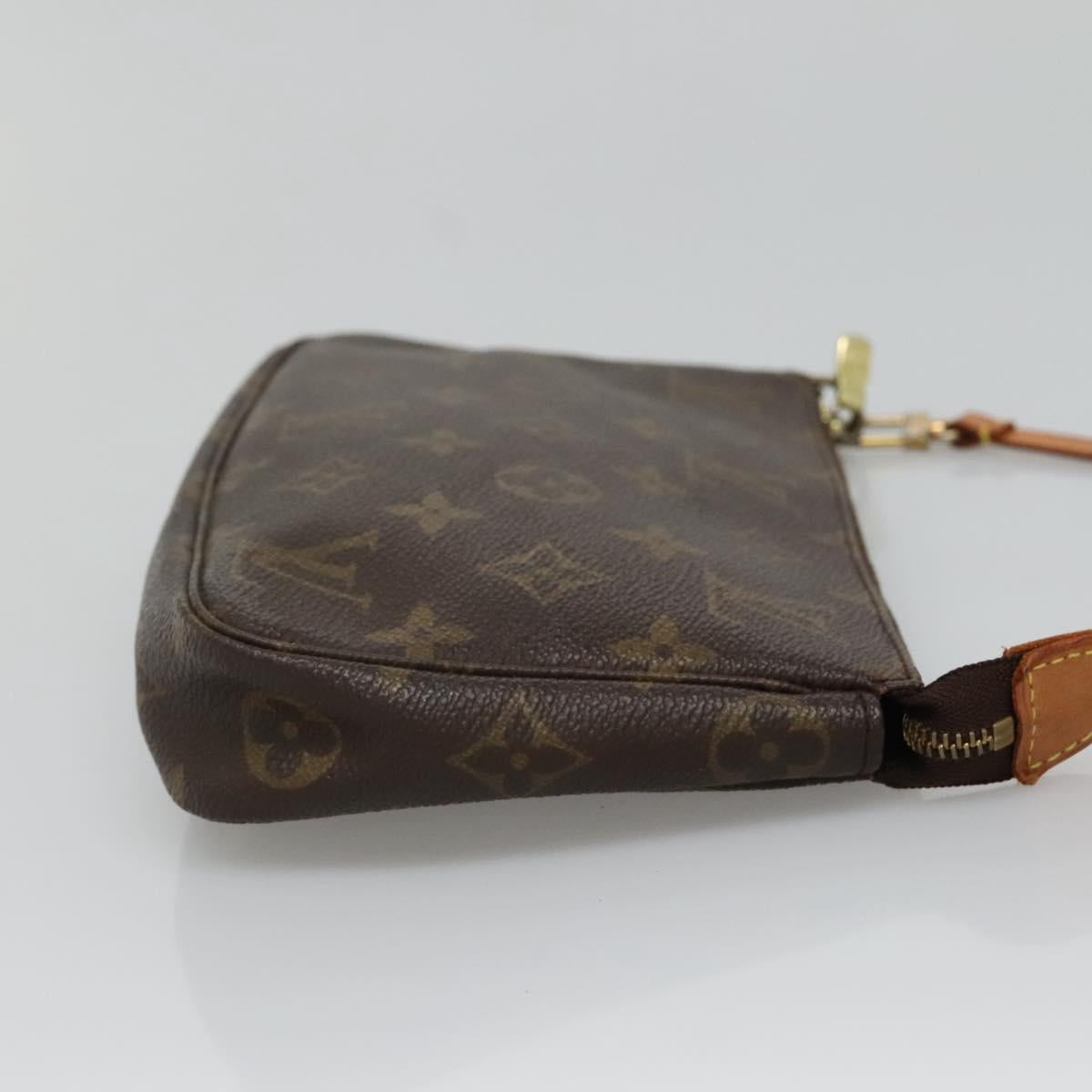 LOUIS VUITTON Monogram Pochette Accessoires Pouch M51980 LV Auth ep9470