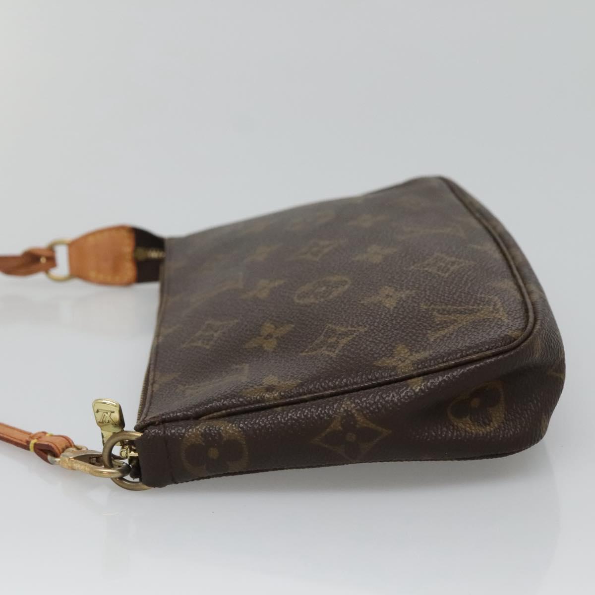 LOUIS VUITTON Monogram Pochette Accessoires Pouch M51980 LV Auth ep9470