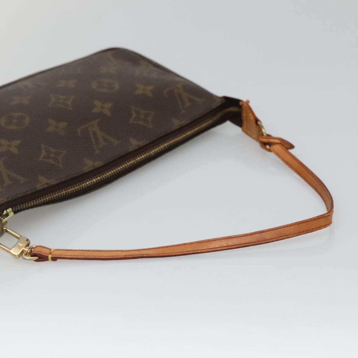 LOUIS VUITTON Monogram Pochette Accessoires Pouch M51980 LV Auth ep9470