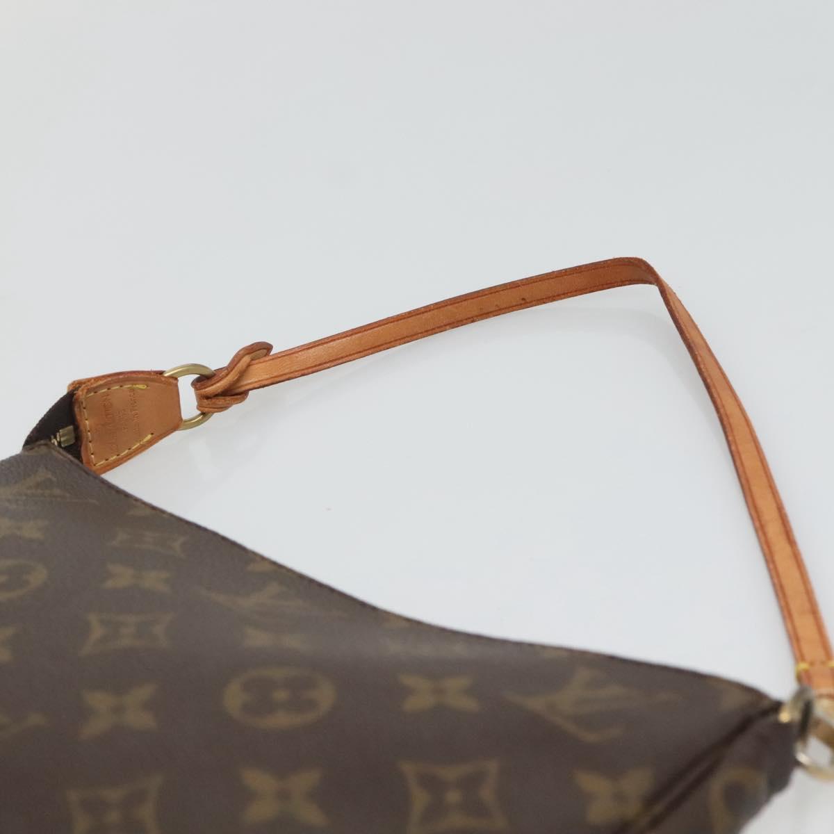 LOUIS VUITTON Monogram Pochette Accessoires Pouch M51980 LV Auth ep9470