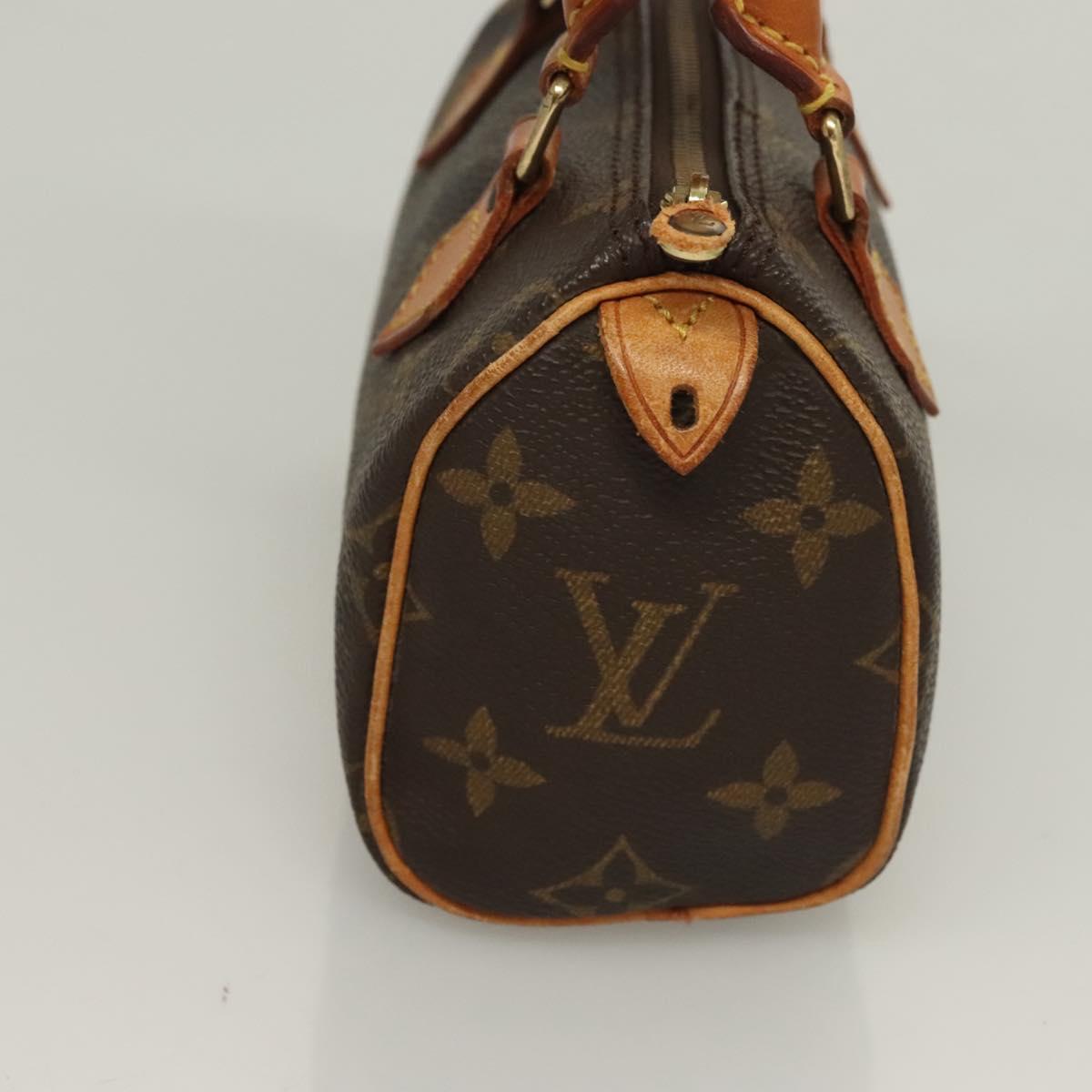 LOUIS VUITTON Monogram Mini Speedy Hand Bag M41534 LV Auth ep9488