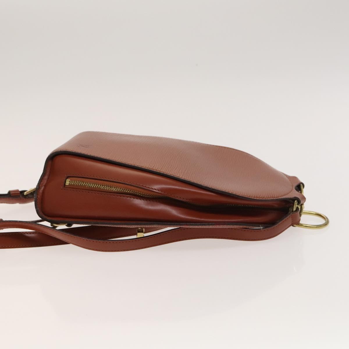 LOUIS VUITTON Epi Mabillon Backpack Brown M52233 LV Auth ep9502