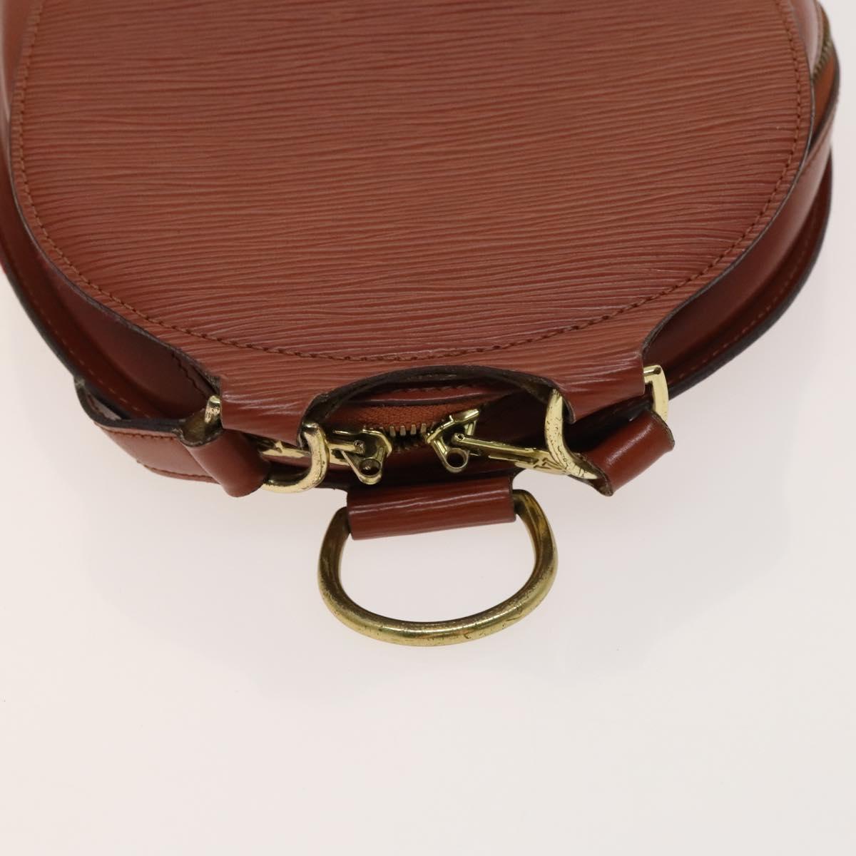 LOUIS VUITTON Epi Mabillon Backpack Brown M52233 LV Auth ep9502