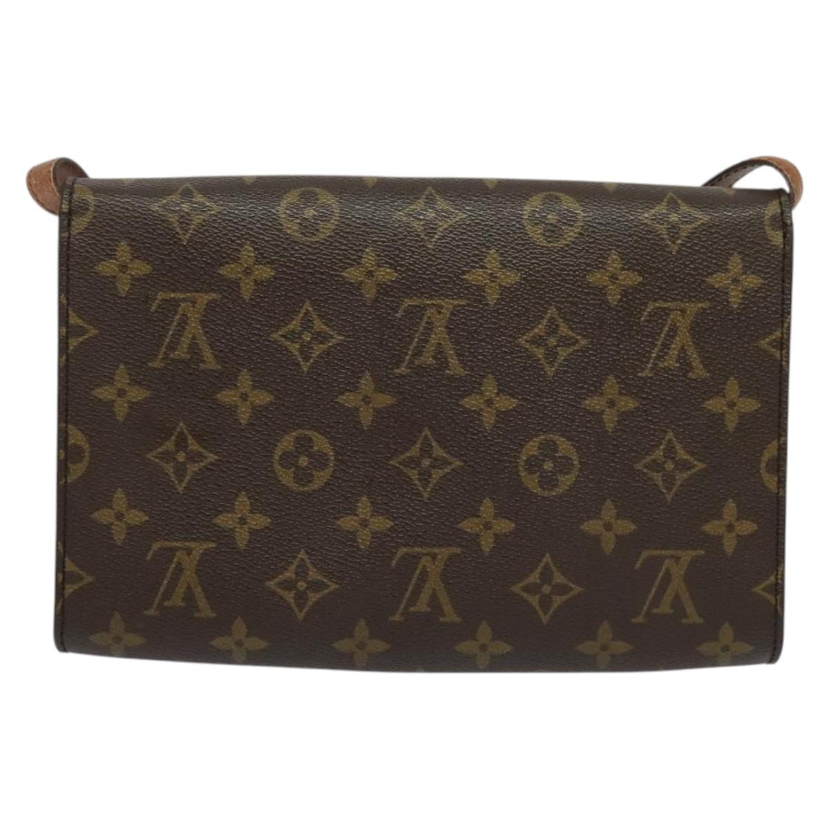 LOUIS VUITTON Monogram Bordeaux 24 Shoulder Bag M51798 LV Auth ep9509