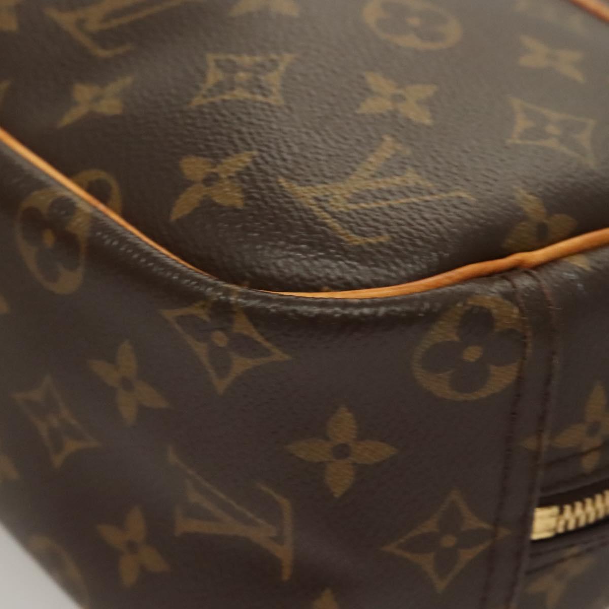 LOUIS VUITTON Monogram Trouville Hand Bag M42228 LV Auth ep9540