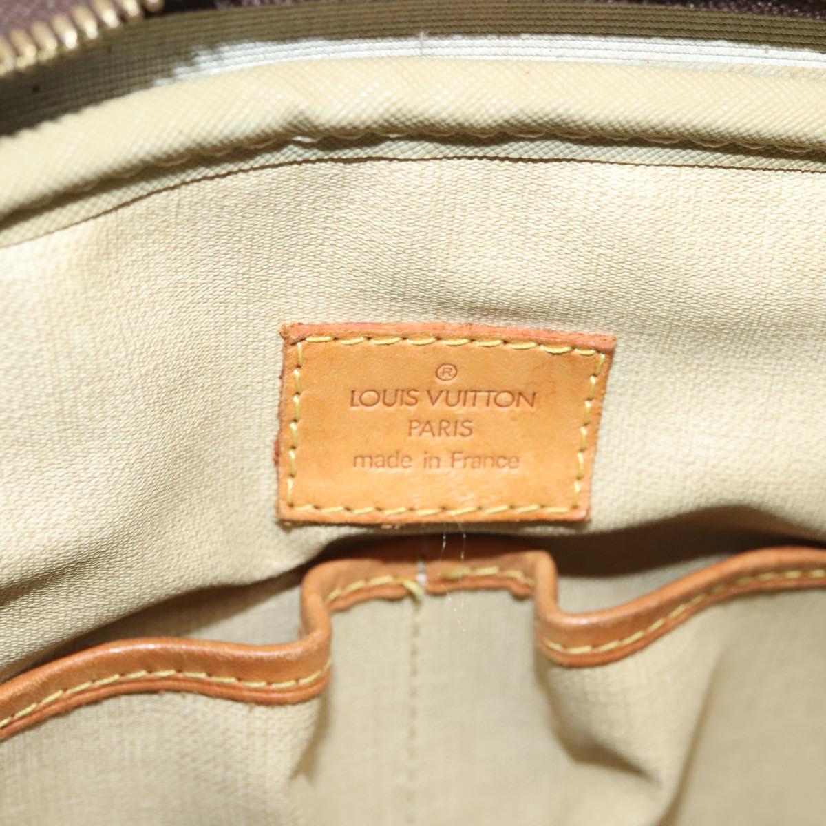 LOUIS VUITTON Monogram Trouville Hand Bag M42228 LV Auth ep9540