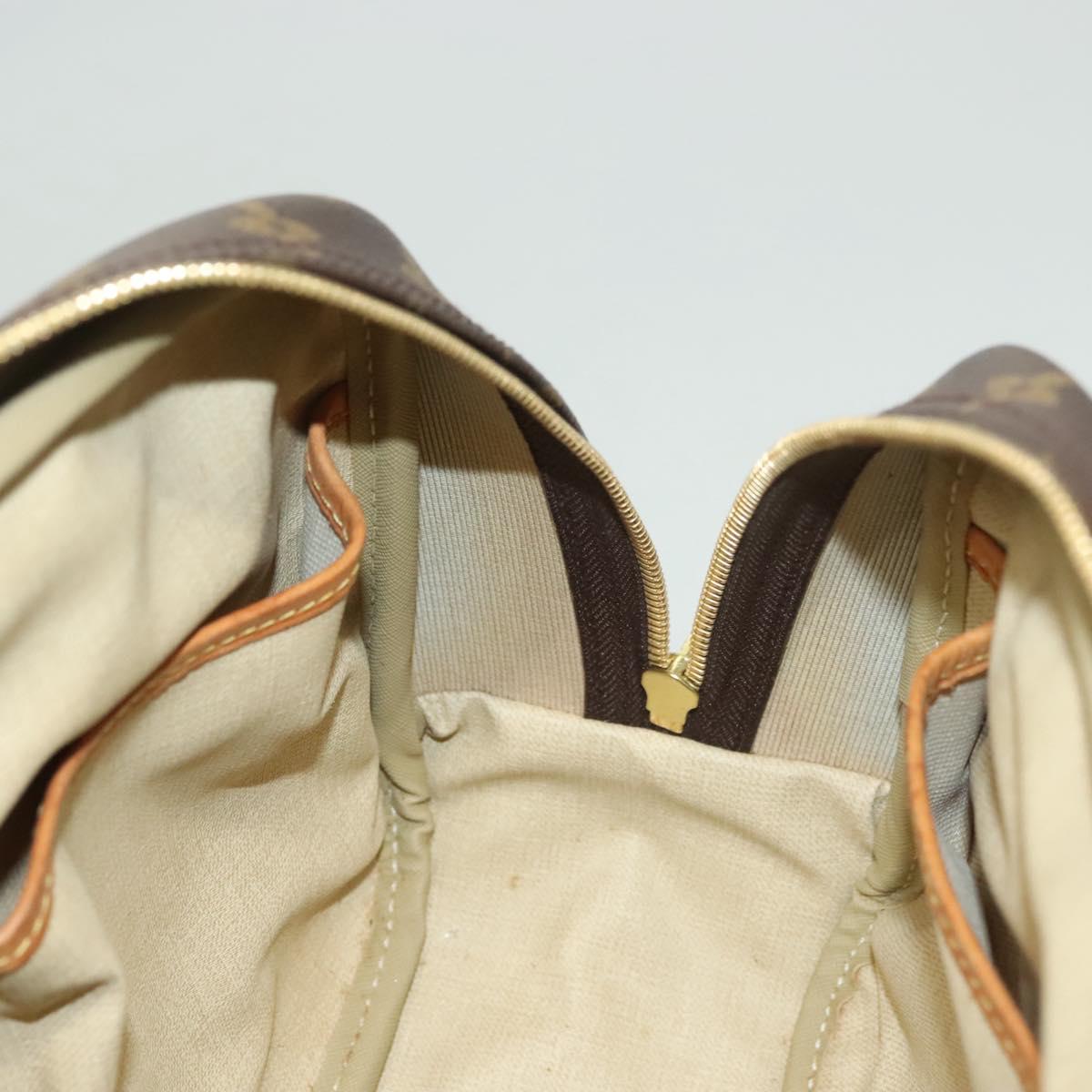 LOUIS VUITTON Monogram Trouville Hand Bag M42228 LV Auth ep9540