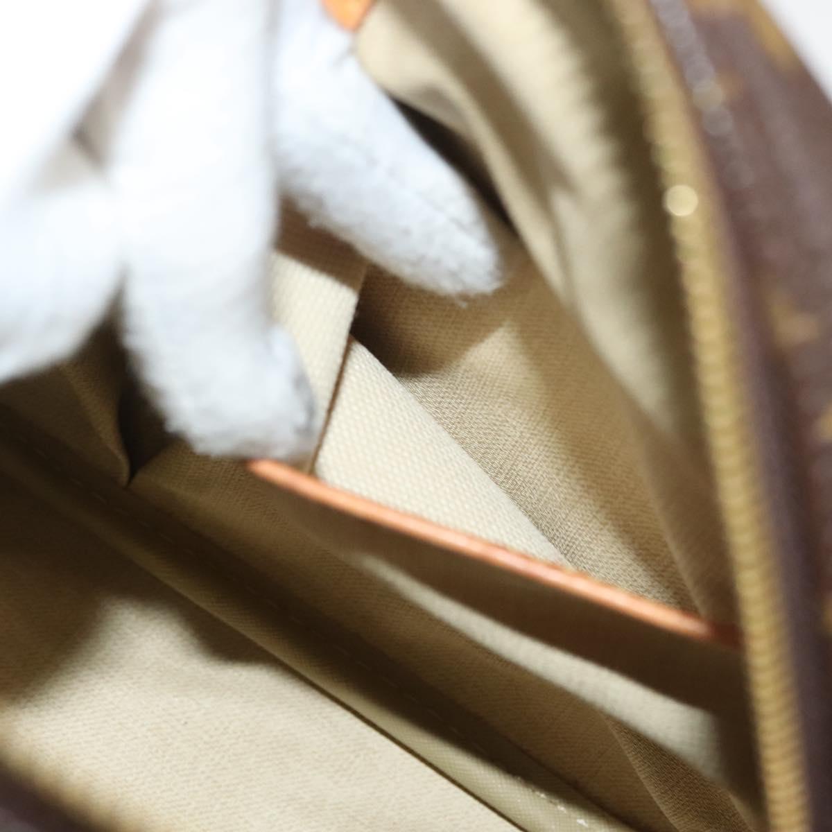 LOUIS VUITTON Monogram Trouville Hand Bag M42228 LV Auth ep9540