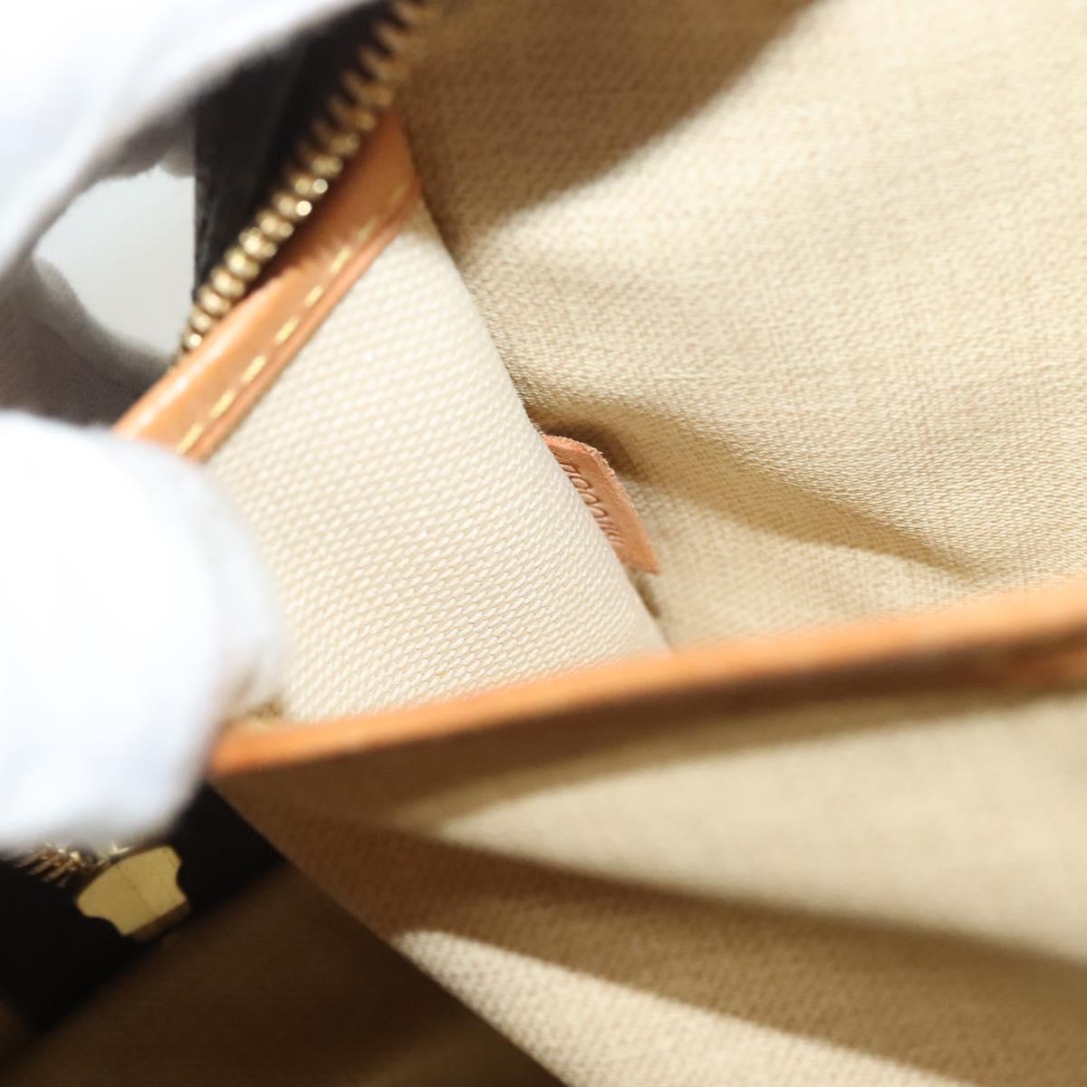 LOUIS VUITTON Monogram Trouville Hand Bag M42228 LV Auth ep9540