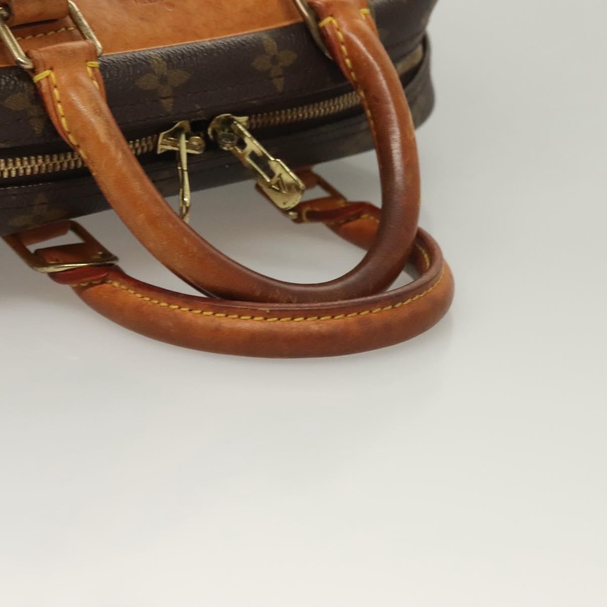 LOUIS VUITTON Monogram Trouville Hand Bag M42228 LV Auth ep9540