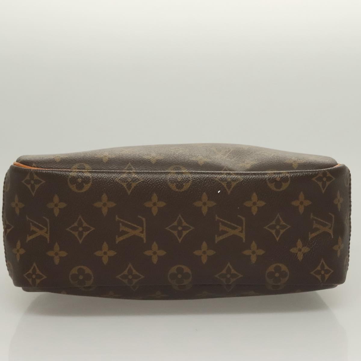 LOUIS VUITTON Monogram Trouville Hand Bag M42228 LV Auth ep9540