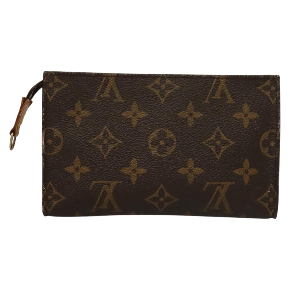 LOUIS VUITTON Monogram Bucket PM Accessory Pouch LV Auth ep9549