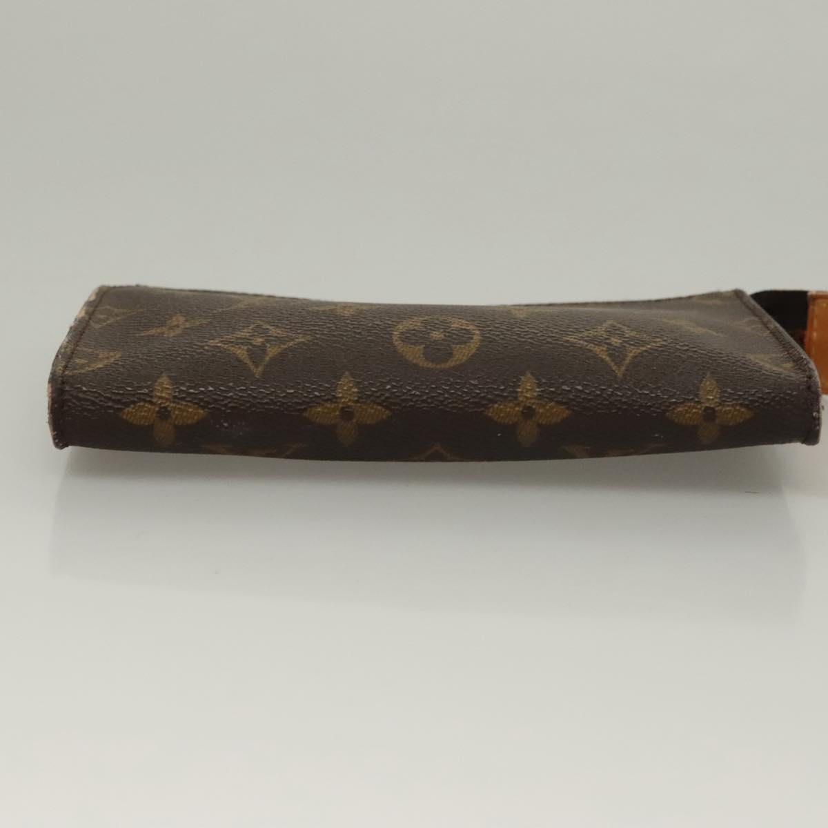 LOUIS VUITTON Monogram Bucket PM Accessory Pouch LV Auth ep9549
