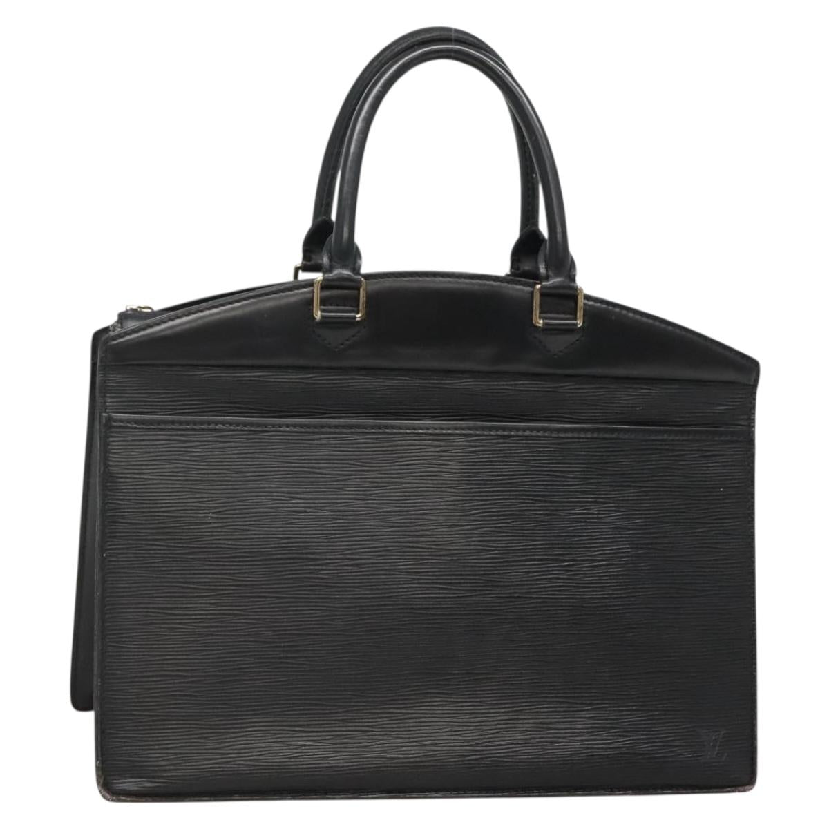 LOUIS VUITTON Epi Riviera Hand Bag Noir Black M48182 LV Auth ep9583