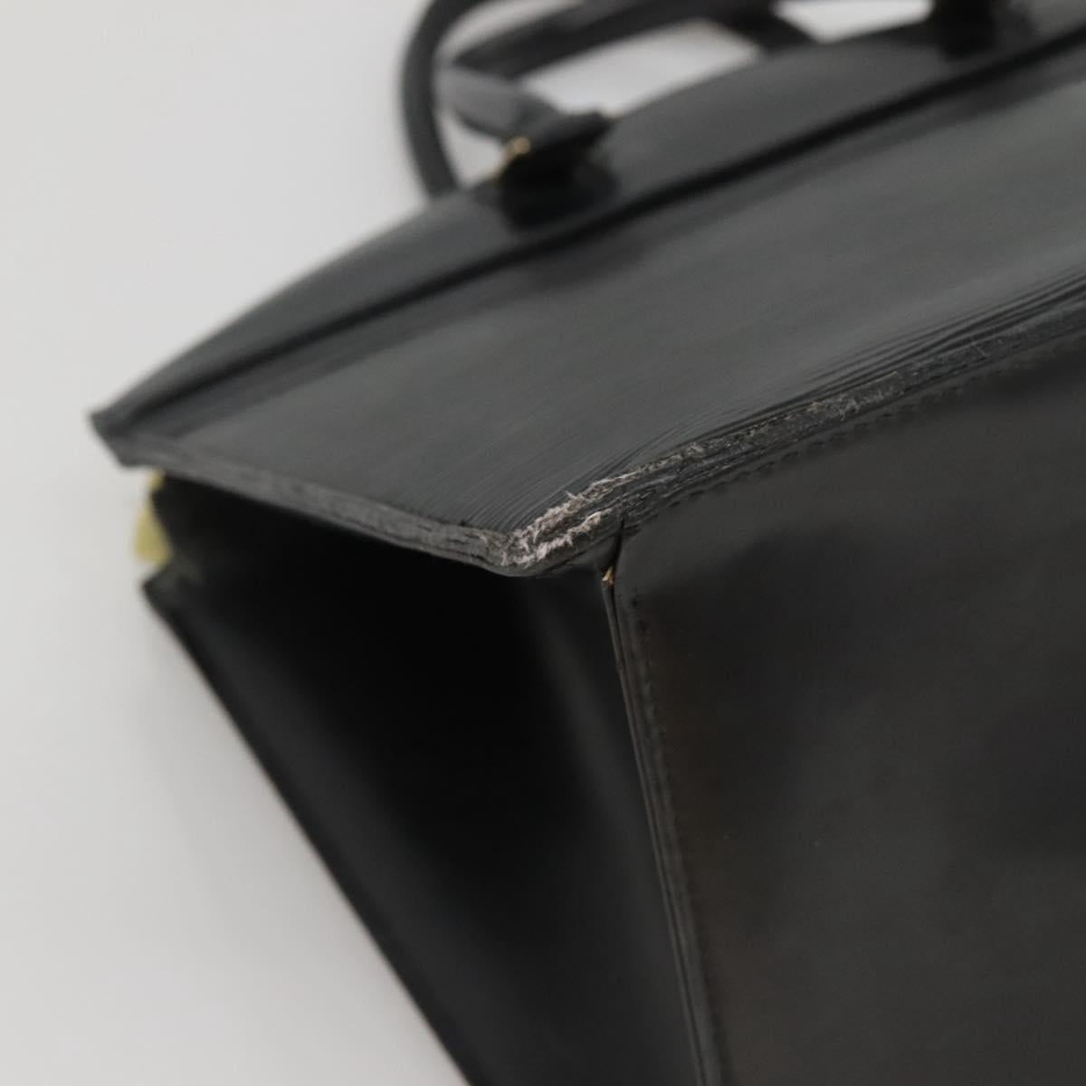 LOUIS VUITTON Epi Riviera Hand Bag Noir Black M48182 LV Auth ep9583