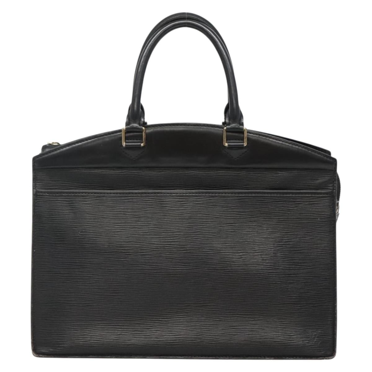 LOUIS VUITTON Epi Riviera Hand Bag Noir Black M48182 LV Auth ep9583